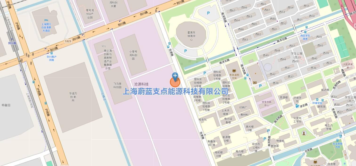 公司位置地图